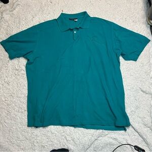 Men's Teal Polo Shirt - Classic Short Sleeve